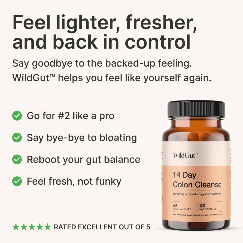 WildGut Colon Cleanse | 90 Capsules